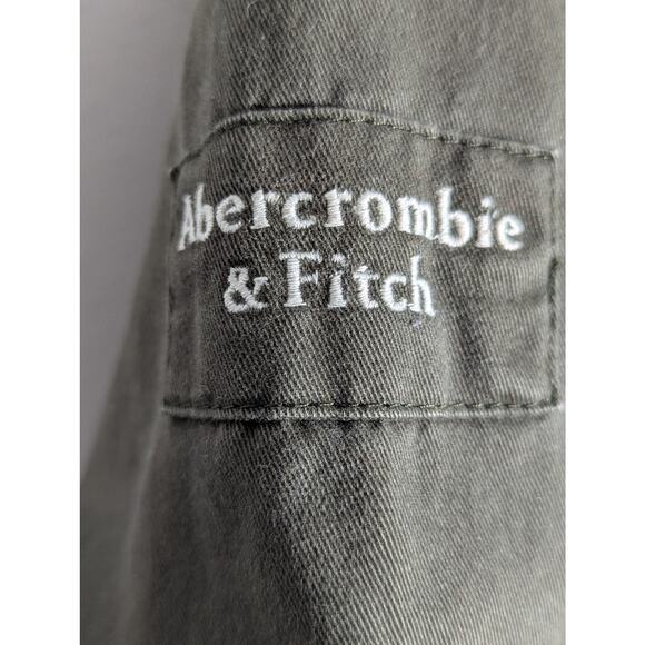 Abercrombie & Fitch Army Green Utilitarian Jacket Size L - Picture 5 of 7